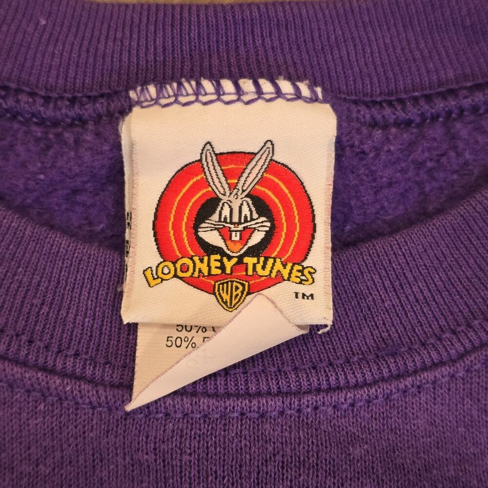 Kids Boys Vintage Crew Neck Hoodie Sweatshirt Lot‎ Blue Gray White USA 80s 90s - Picture 3 of 16